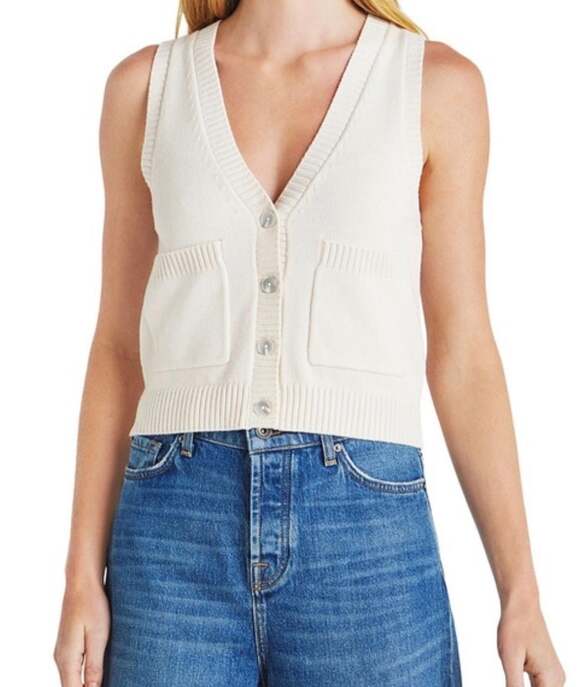 Splendid Sweaters - Splendid Collection Rosie Sweater Vest Size M